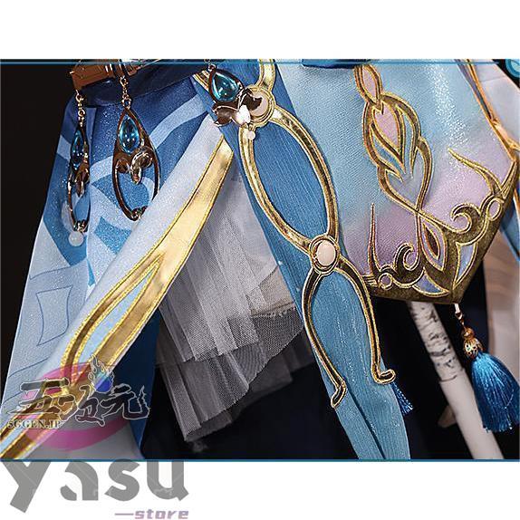 三分妄想 原神 コスプレ ニィロウ 衣装 コスプレ ※ウイッグ 靴 追加可