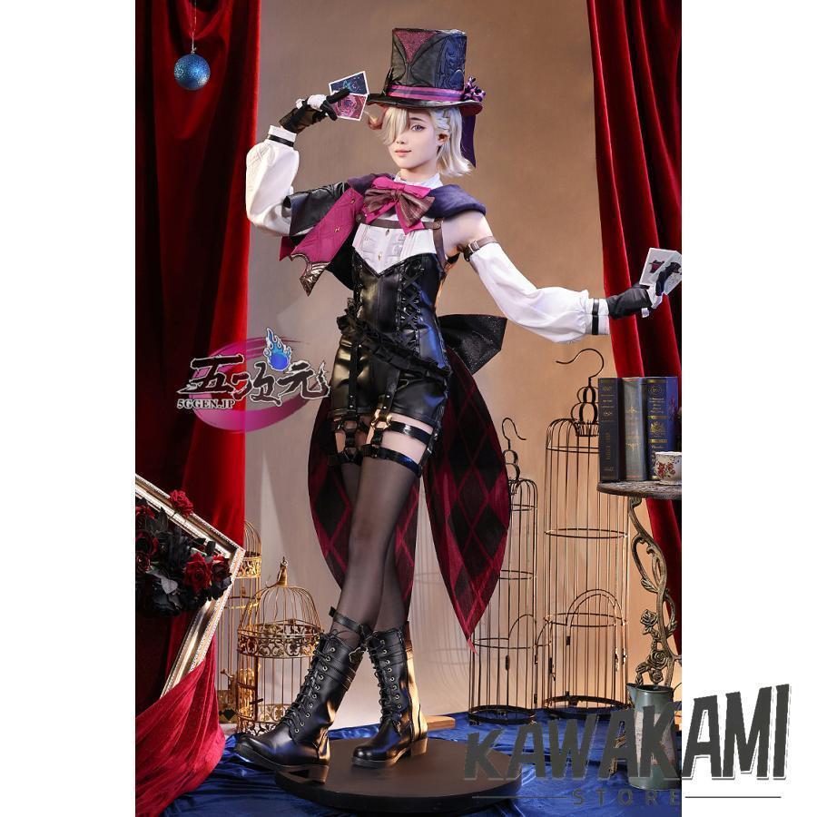 原神 リネ コスプレ衣装 帽子 ウィッグ 漫囧 三分妄想 原神 コスプレ リネ 双子 衣装 帽子込み ※ウィッグ 鞋