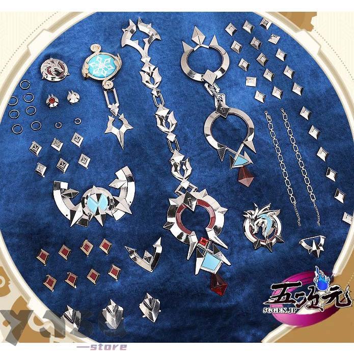 三分妄想 原神 コスプレ リオセスリ 衣装 ※ウィッグ 靴 グローブ 追加