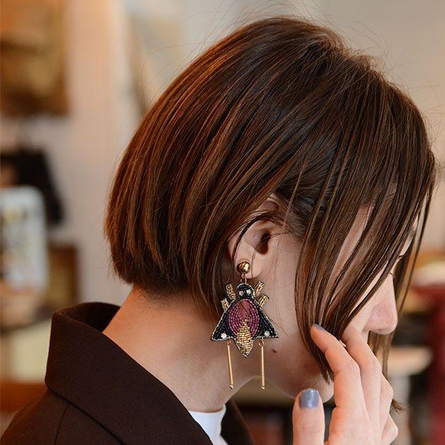 専用【新品未使用】e.m.ユニークな人形デザイン ピアス 楽天ROOMインフルエンサーmanaさん×Ops.の初コラボ。上品に
