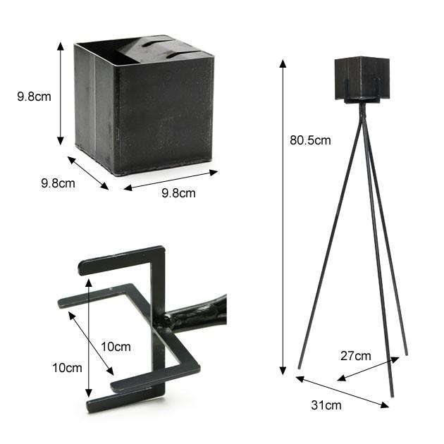灰皿 スタンド 屋外 金属製 おしゃれ 卓上 可愛い ブラック 黒 Unite Stand Ashtray Goody Grams Gfc Gg 0005 Tycoon インテリア雑貨 家具 通販 Yahoo ショッピング