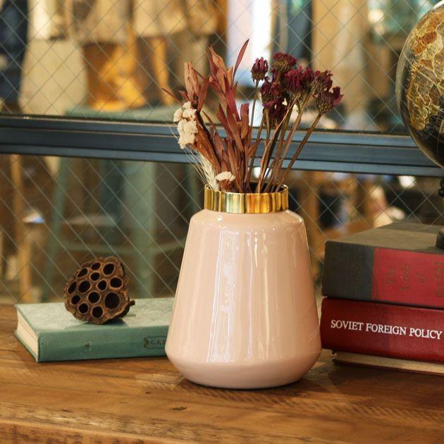 MONIQUE CHARTLAND / ENAMEL VASE 06 ドライフラワー用 フラワーベース