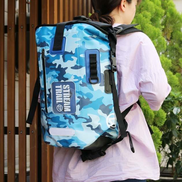 STREAM TRAIL（ストリームトレイル） 防水 リュック 迷彩 DRY TANK 25L 