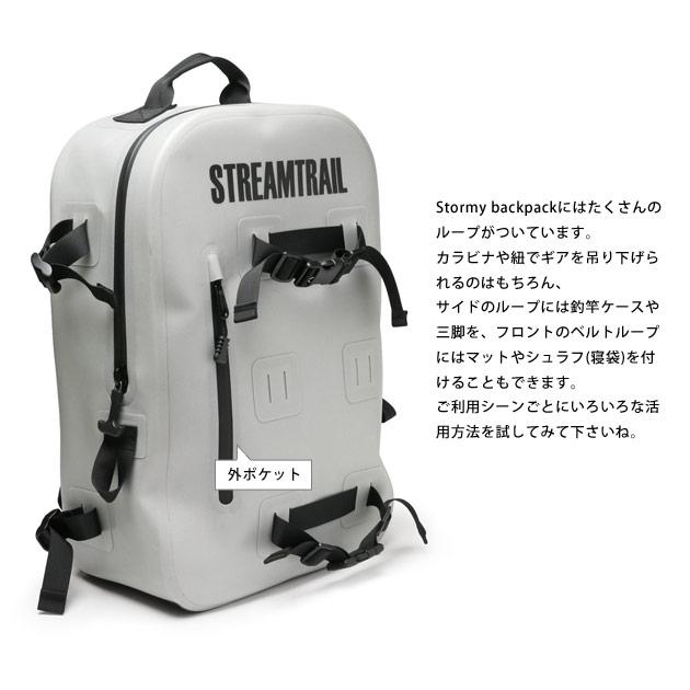 防水バッグ リュック メンズ Stream Trail ストリームトレイル STORMY BACKPACK｜tycoon｜03