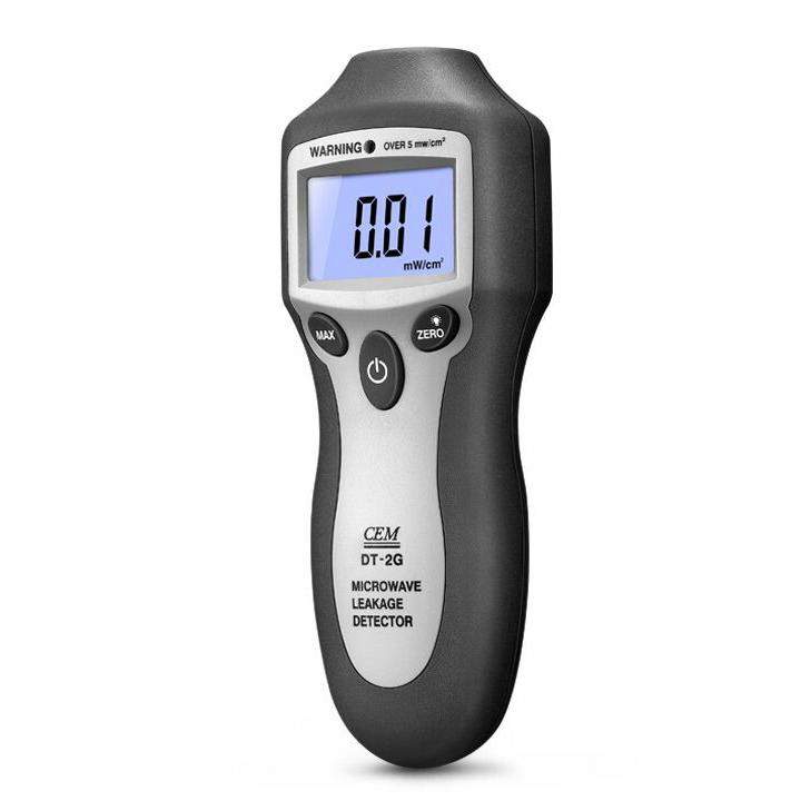 CEM DT-2G マイクロ波検知器 漏れ放射線 高感度センサー 低レベル検出 正確 バックライト 大画面LEDデジタルディスプレイ 検知危険 ビープ音 赤色光点滅