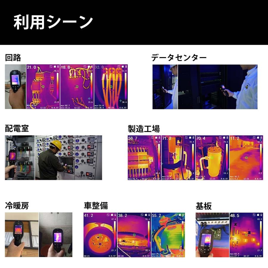 HIKMICRO ハンディサーモグラフィーカメラ E1L