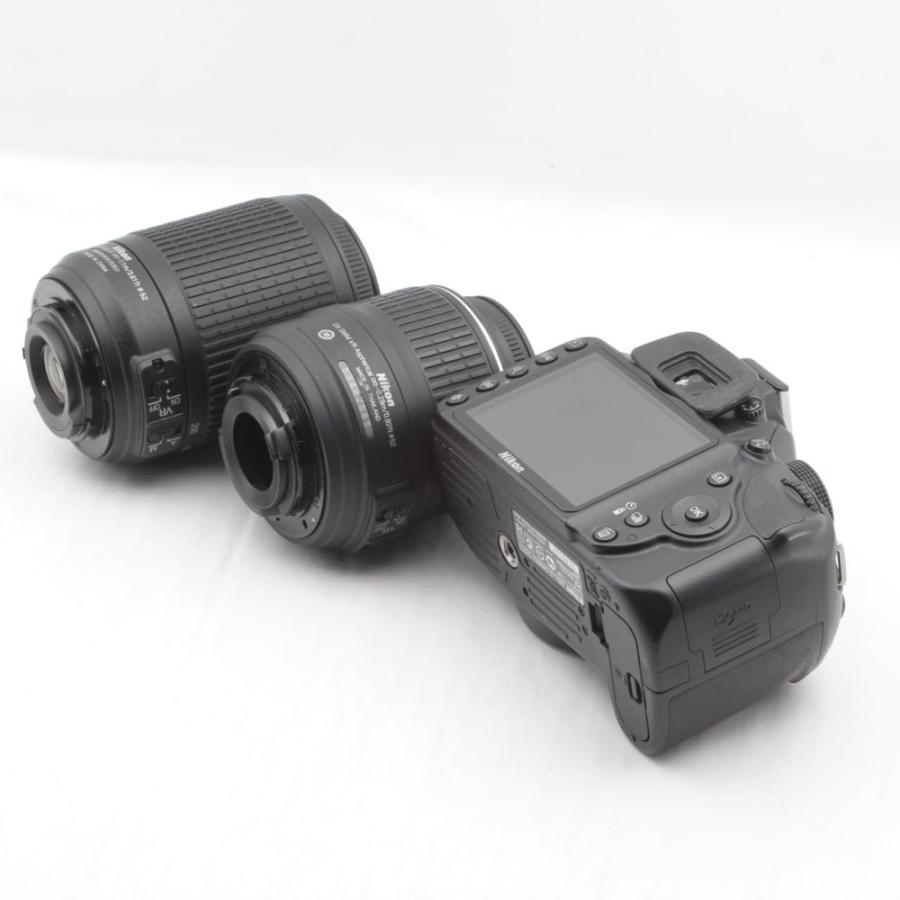 Nikon デジタル一眼レフカメラ D3200 200mmダブルズームキット 18-55mm