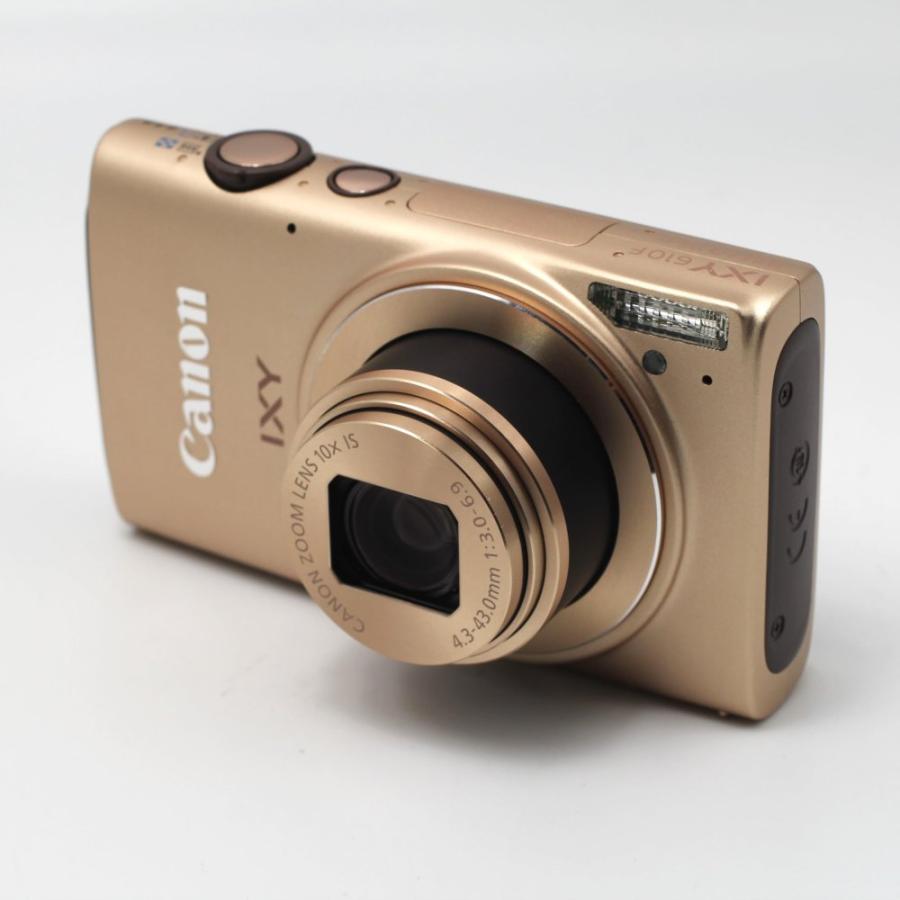 Canon デジタルカメラ IXY 610F 約1210万画素 光学10倍ズーム ゴールド
