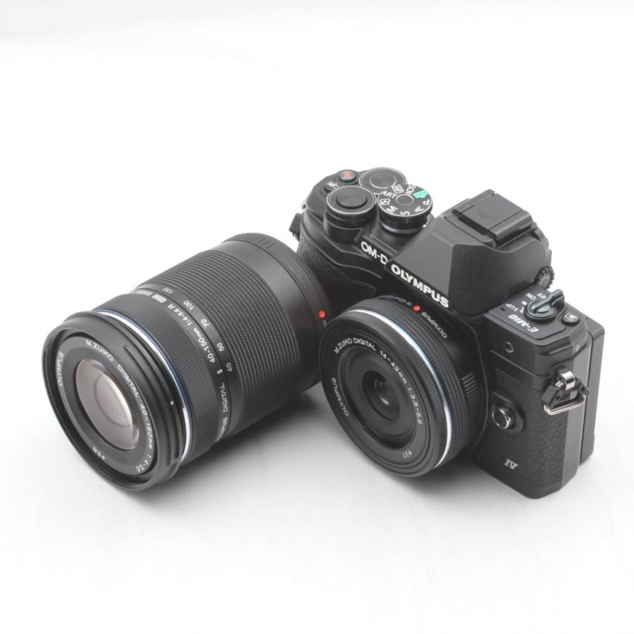 OLYMPUS ミラーレス一眼カメラ OM-D E-M10 MarkIV ボディー ブラックの画像