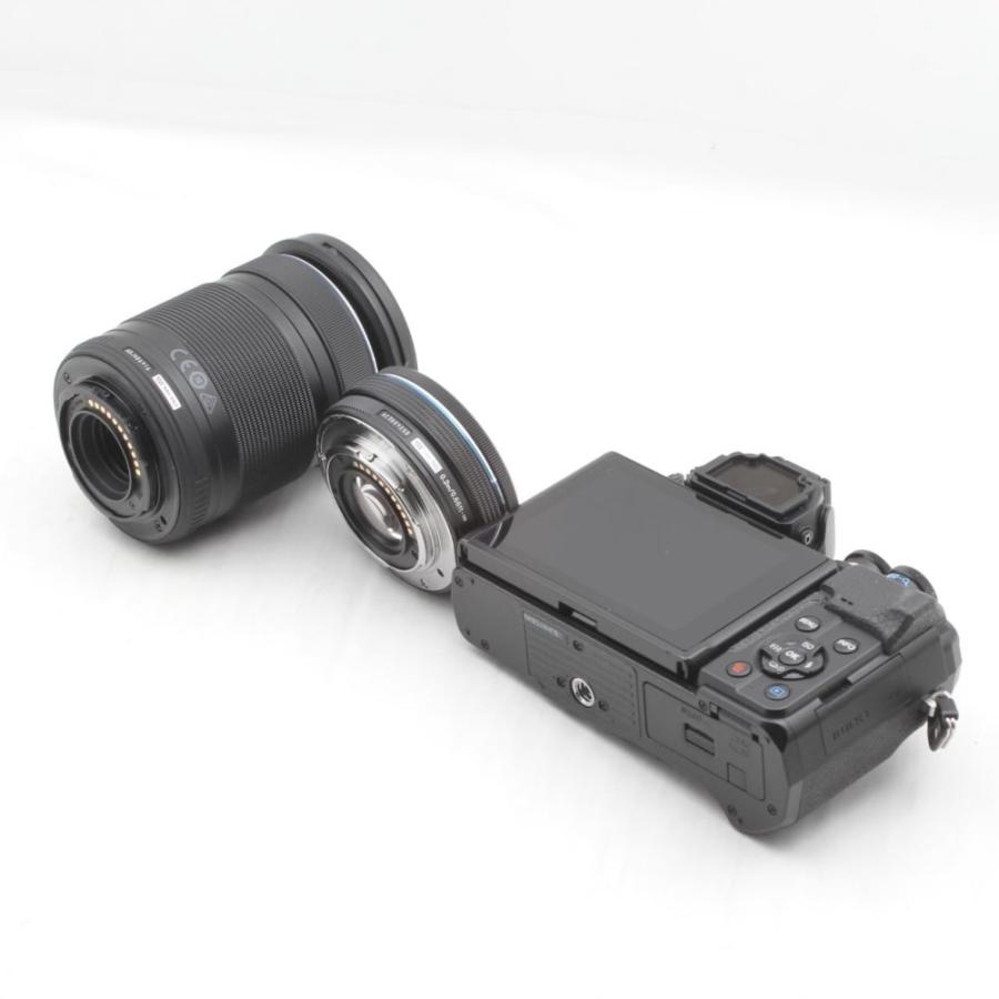 OLYMPUS ミラーレス一眼カメラ OM-D E-M10 MarkIV ボディー ブラックの画像