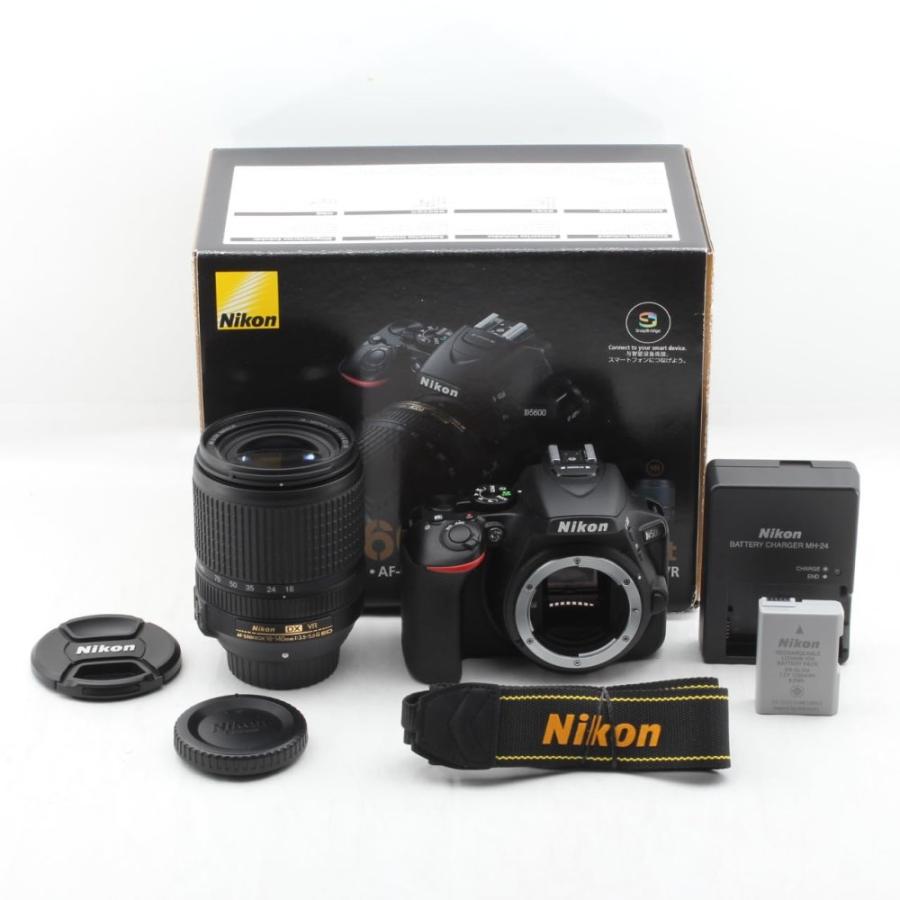 Nikon デジタル一眼レフカメラ D5600 18-140 VR レンズキット ブラック