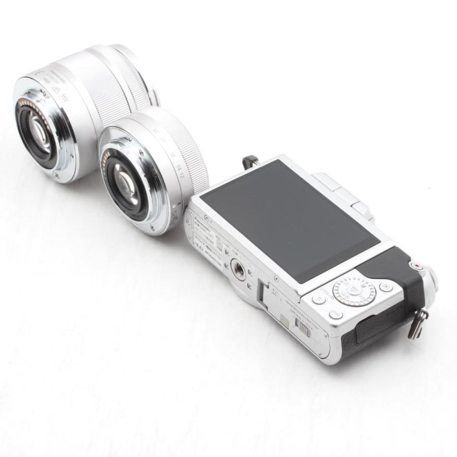 パナソニック ミラーレス一眼カメラ DMC-GF7ダブルズームレンズキット