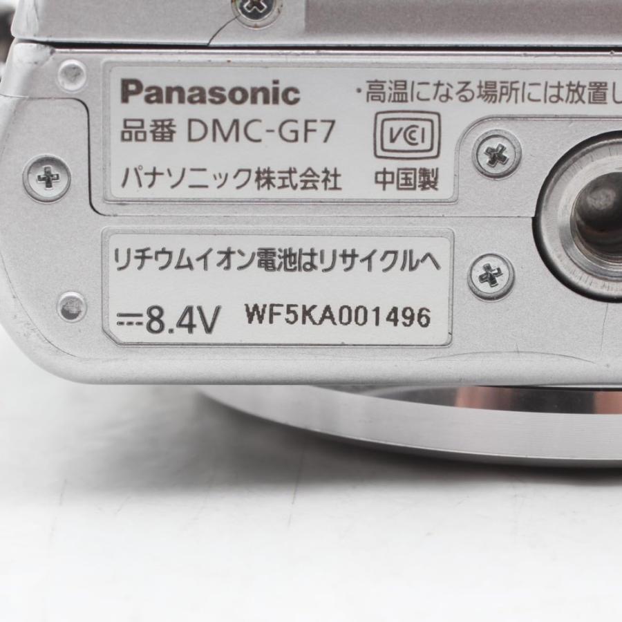 パナソニック ミラーレス一眼カメラ DMC-GF7ダブルズームレンズキット