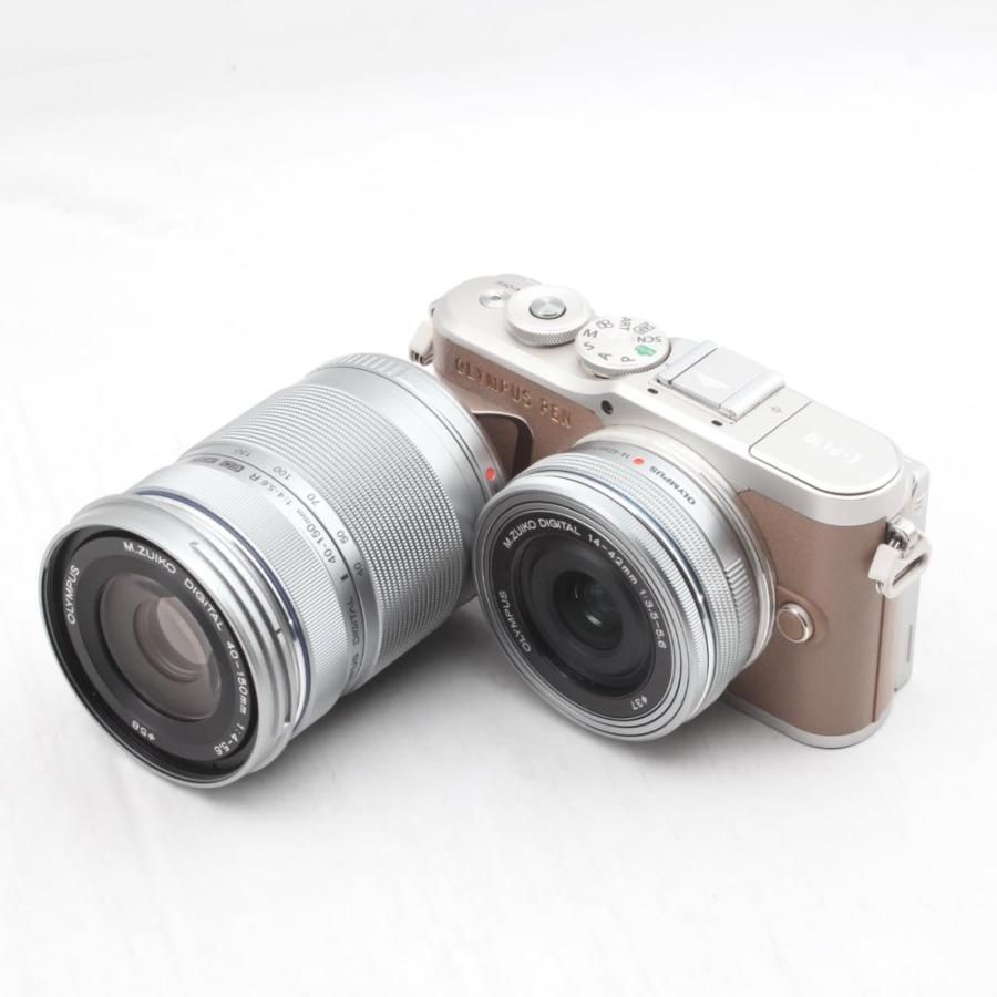OLYMPUS ミラーレス一眼カメラ PEN E-PL10 EZダブルズームキット
