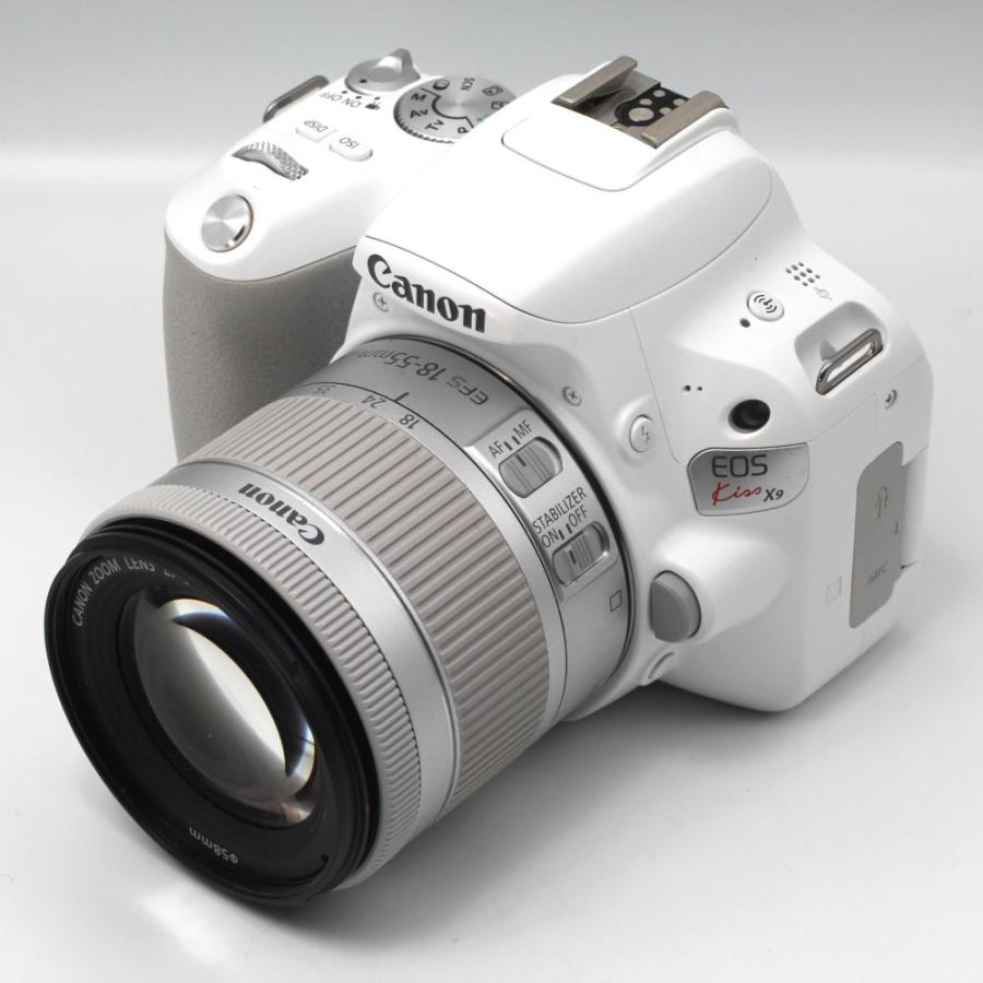 Canon デジタル一眼レフカメラ EOS Kiss X9 ホワイト レンズキット EF