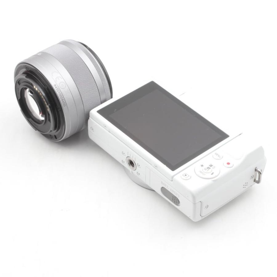 Canon ミラーレス一眼カメラ EOS M200 標準ズームキット ホワイト