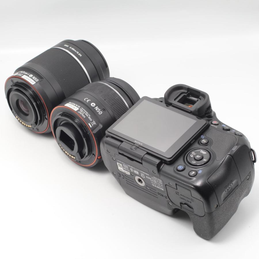 新品SONY SLT-A65VYミラーレス一眼 α65 ダブルズームレンズキット Amazon | SONY ミラーレス一眼 α65 ダブルズームレンズキット DT 18