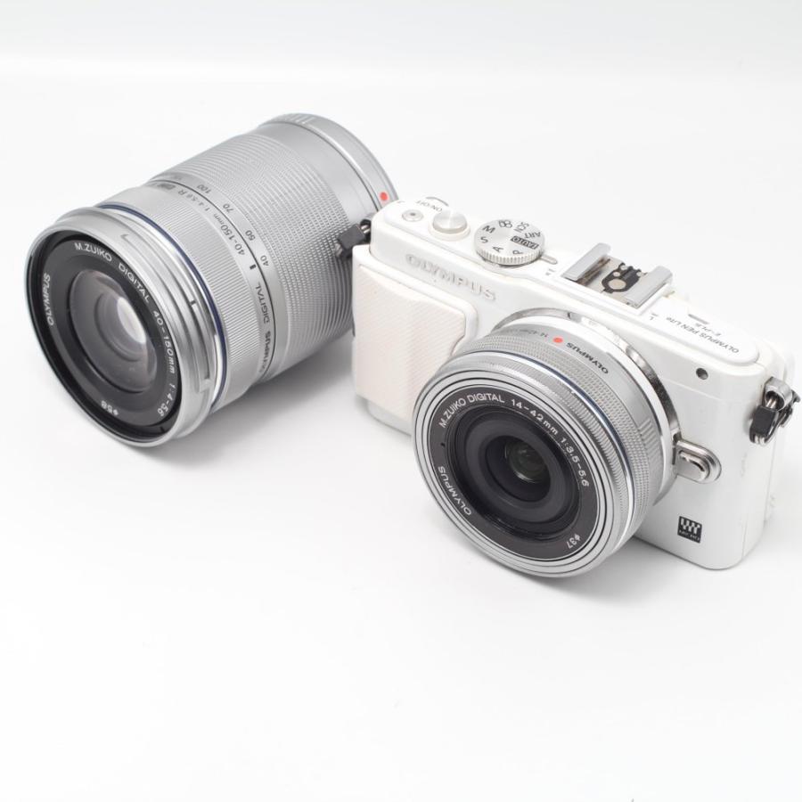 OLYMPUS ミラーレス一眼 PEN Lite E-PL6 EZダブルズームキット 