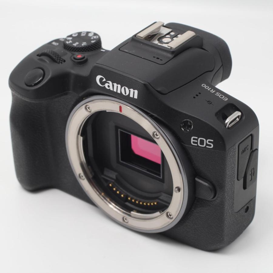 Canon ミラーレス一眼カメラ EOS R100 ボディー(レンズなし) ブラック 