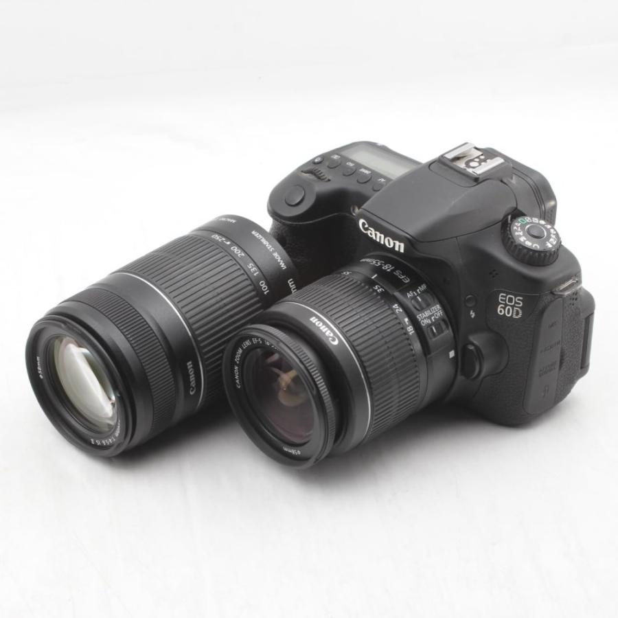60D EOS 一眼レフカメラ Canon 動作確認済み55mm-250mm 【公式通販】