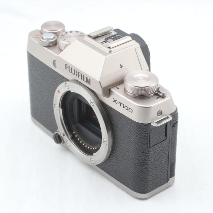 FUJIFILM ミラーレス一眼 X-T100シャンパンゴールド X-T100-G : SHOP