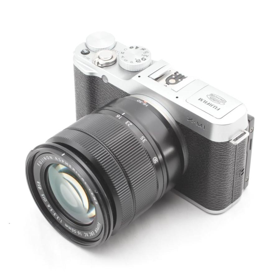 FUJIFILM ミラーレス一眼 X-M1 レンズキット シルバー F X-M1S/1650KIT FUJIFILM ミラーレス一眼 レンズキット シルバー F X-M1S/1650KIT
