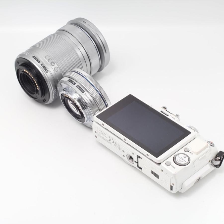 OLYMPUS ミラーレス一眼 PEN Lite E-PL6 EZダブルズームキット