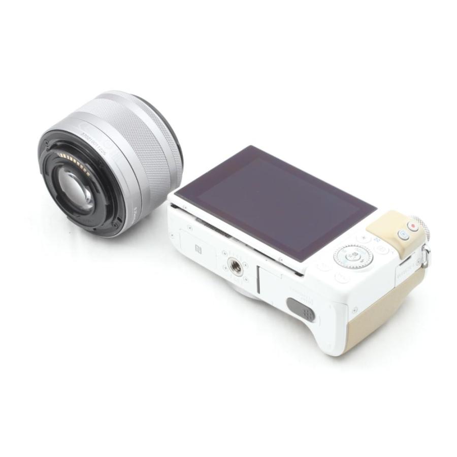 Canon ミラーレス一眼カメラ EOS M3 レンズキット(ホワイト) EF-M15