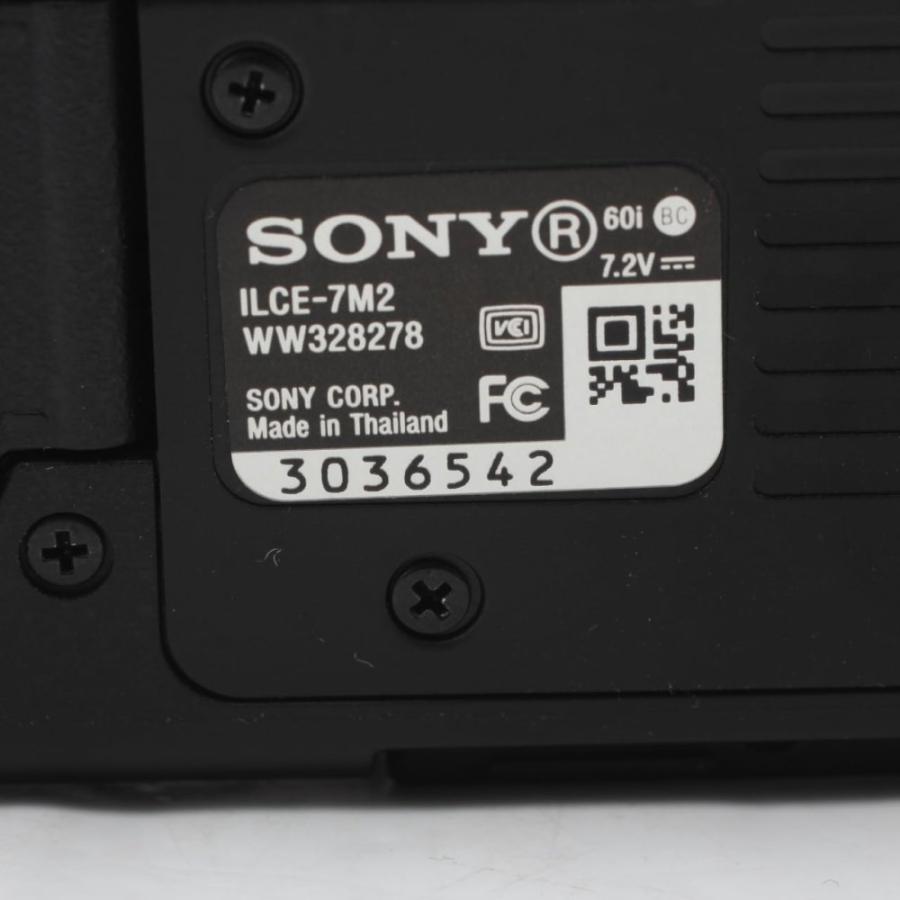 SONY(ソニー) フルサイズ ミラーレス一眼カメラ α7II ボディ(レンズ