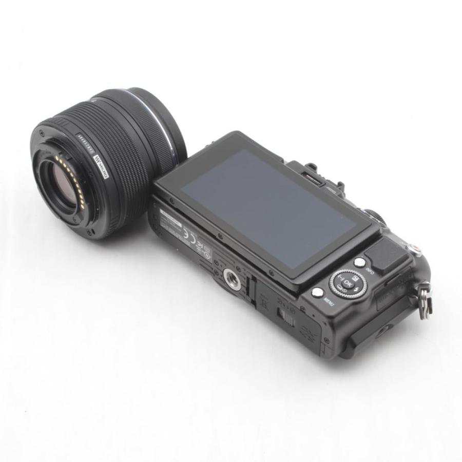 OLYMPUS ミラーレス一眼 PEN Lite E-PL5 レンズキット ブラック LKIT