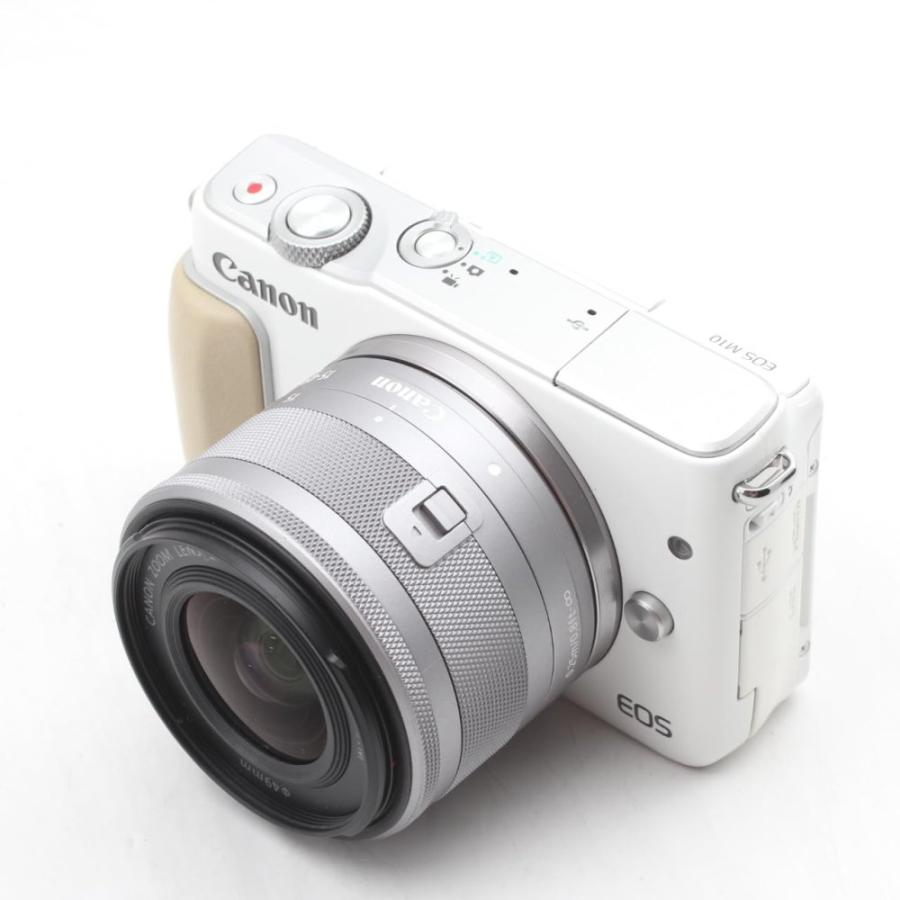 Canon ミラーレス一眼カメラ EOS M10 レンズキット(ホワイト) EF-M15