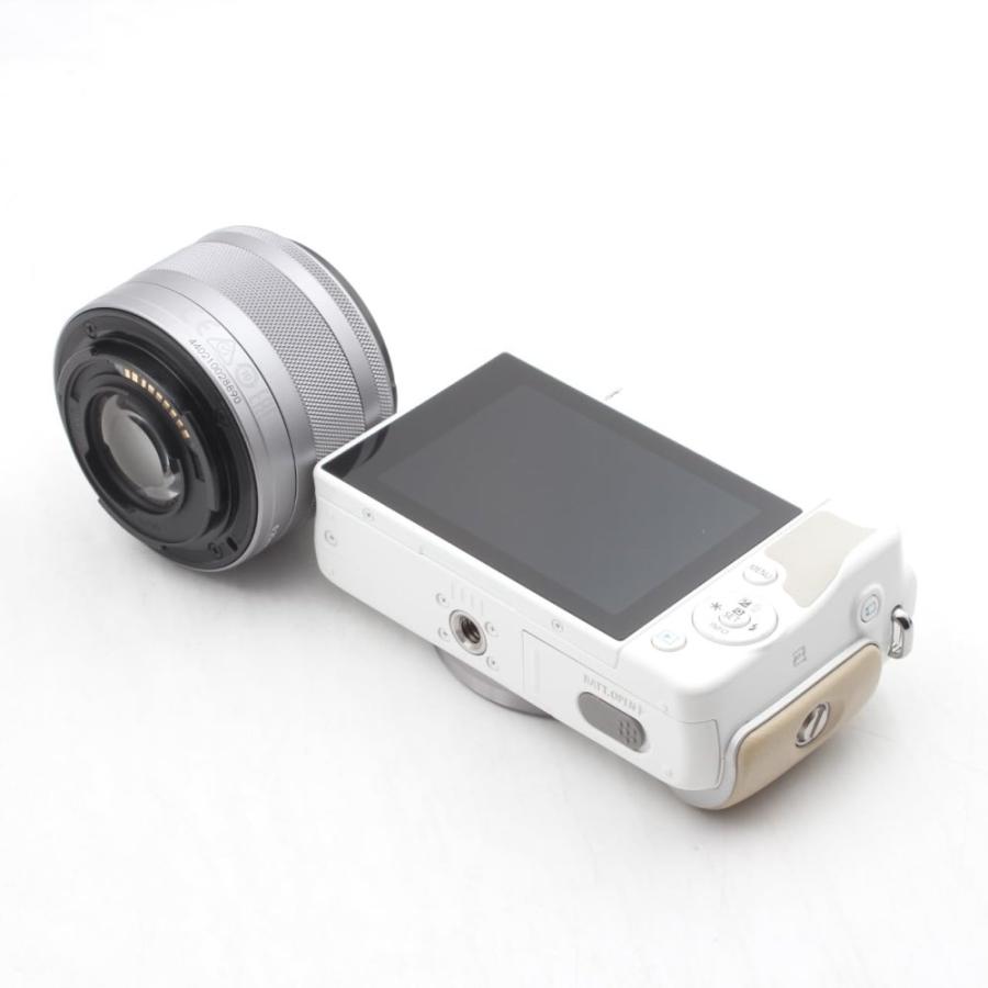 Canon EOS M10 ホワイト 15-45mmレンズ付き Canon ミラーレス一眼カメラ EOS M10 レンズキット(ホワイト) EF-M15