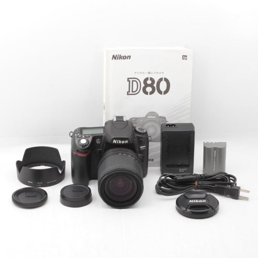 【動作確認済み】美品　Nikon D80 レンズキット　付属品多数 Nikon デジタル一眼レフカメラ D80 AF-S DX 18-135G レンズキット