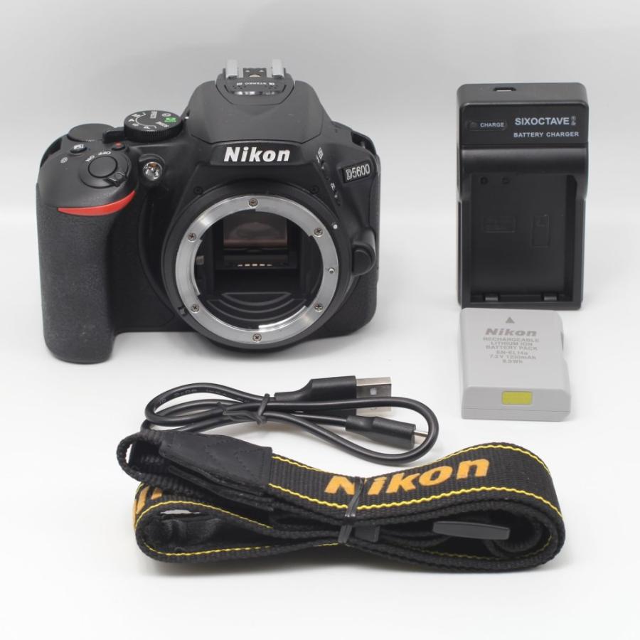 Nikon デジタル一眼レフ　D5600 Nikon デジタル一眼レフカメラ D5600 ボディー ブラック D5600BK