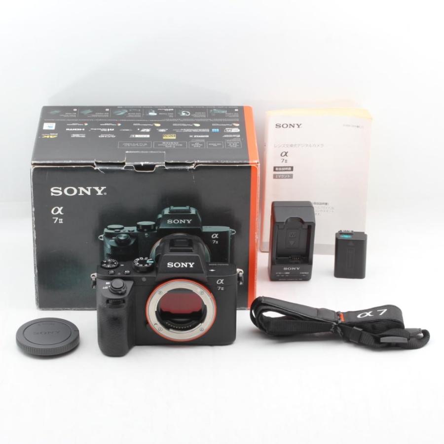ソニー SONY α7 II ILCE-7M2 ボディ ミラーレスカメラ SONY(ソニー) フルサイズ ミラーレス一眼カメラ α7II ボディ(レンズ