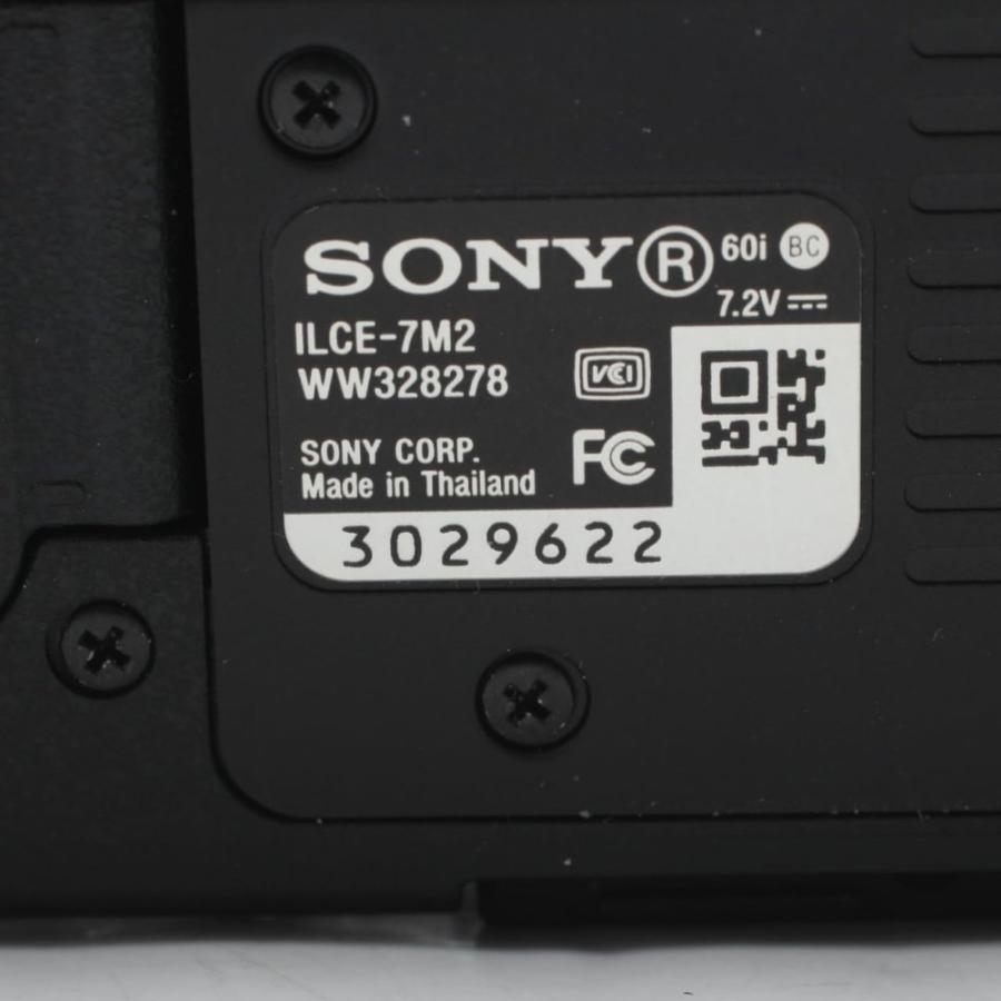 SONY(ソニー) フルサイズ ミラーレス一眼カメラ α7II ボディ(レンズ