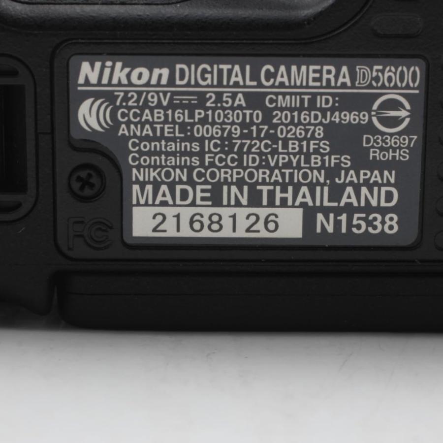Nikon デジタル一眼レフカメラ D5600 ボディー ブラック D5600BK