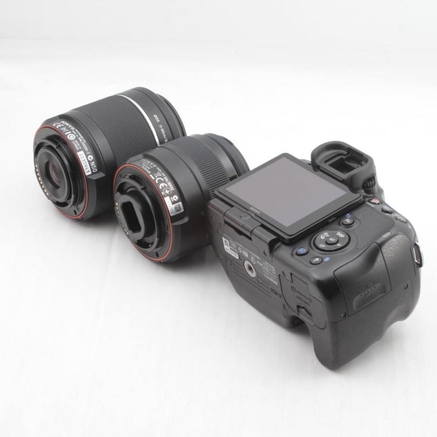 SONY ミラーレス一眼 α65 ダブルズームレンズキット DT 18-55mm F3.5