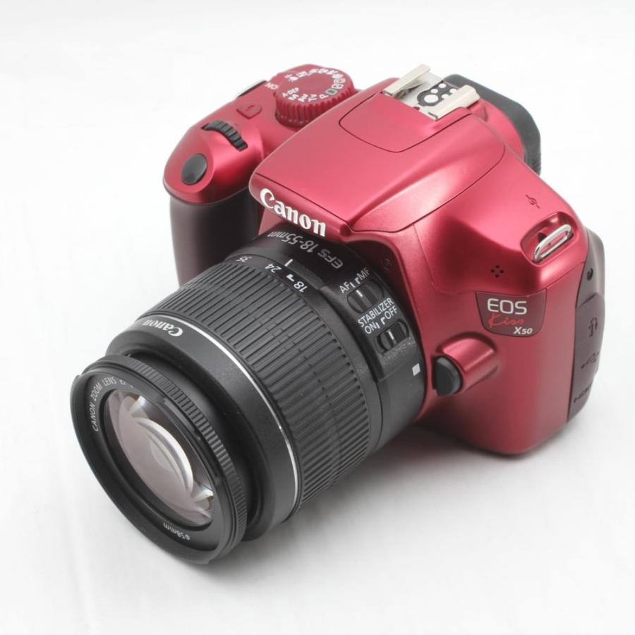 Canon デジタル一眼レフカメラ EOS Kiss X50 レンズキット EF-S18-55mm