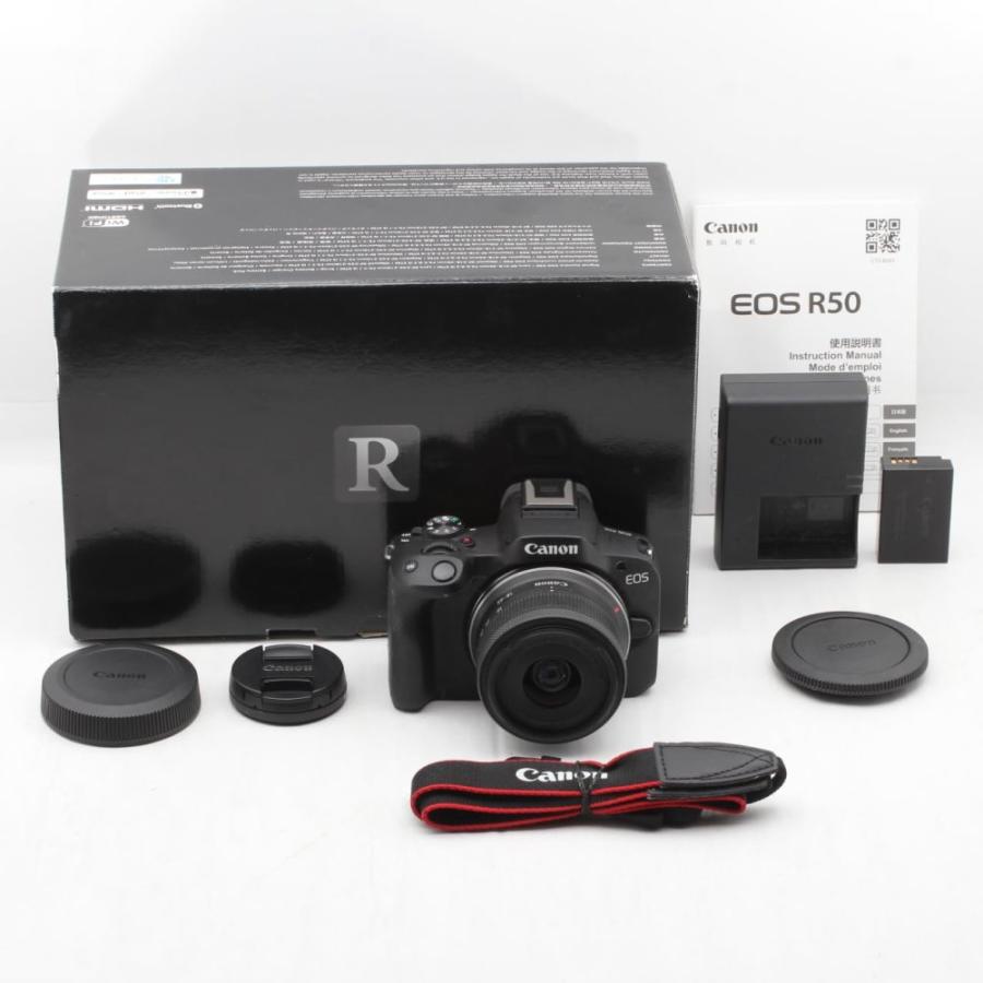 Canon ミラーレス一眼カメラ EOS R50 標準ズームレンズキット(RF-S18