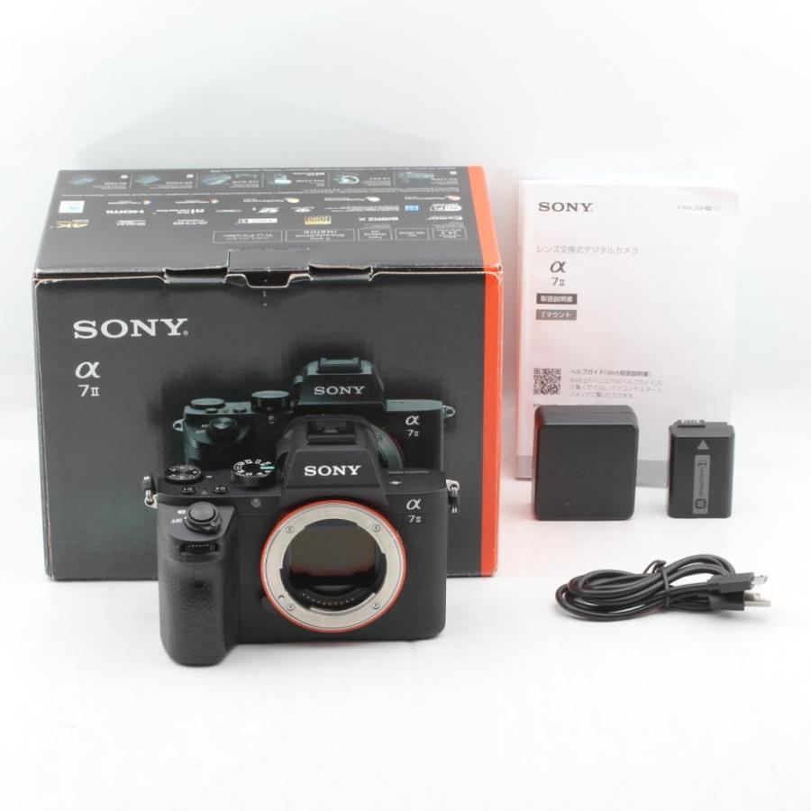 SONY(ソニー) フルサイズ ミラーレス一眼カメラ α7II ボディ(レンズ