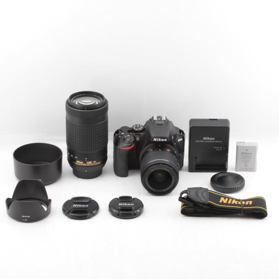 Nikon デジタル一眼レフカメラ D5600 ダブルズームキット ブラック