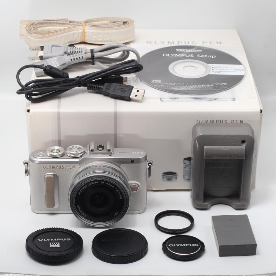 OLYMPUS ミラーレス一眼 E-PL8 EZ レンズキット ホワイト : SHOP-TYG