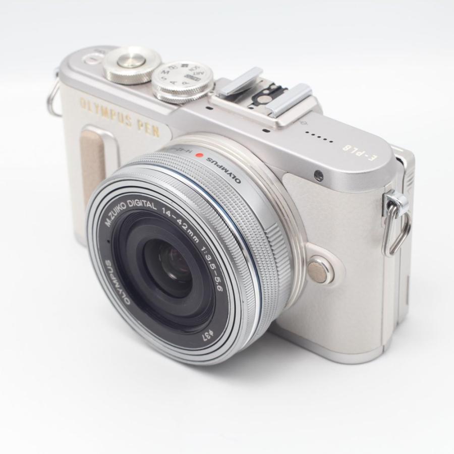 OLYMPUS ミラーレス一眼 E-PL8 EZ レンズキット ホワイト : SHOP-TYG