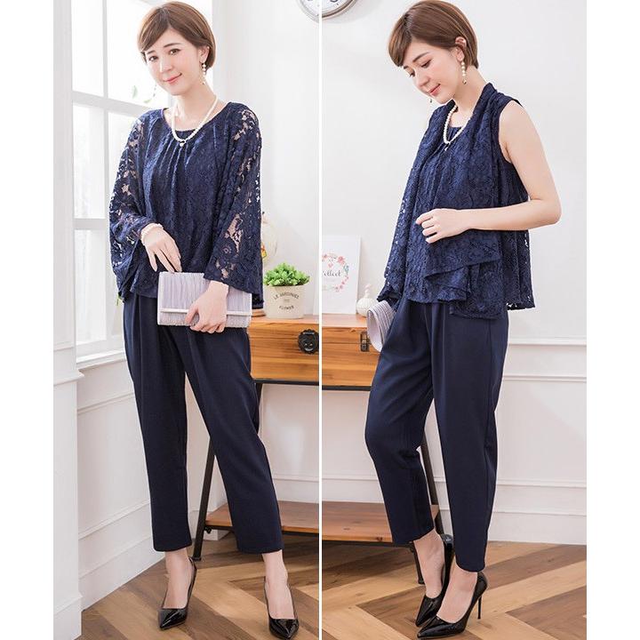 【新品未使用】パンツドレス　結婚式 ニッセン 結婚式・パーティードレス パーティードレス パンツ