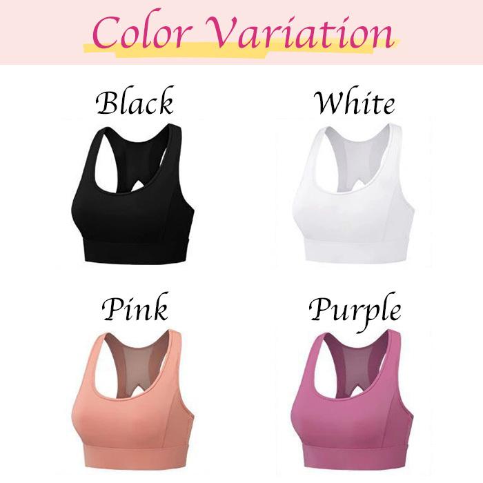 揺れない スポーツブラ ノンワイヤー ヨガ ピラティス ウェア カップ付 ランニング スポブラ レディース ブラ  ジュニアブラ 中学生 部活 EH024 [M便 1/2] |  | 08