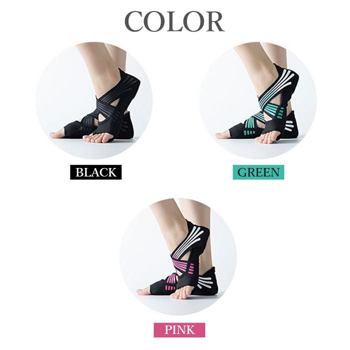 ヨガソックス 外反母趾 サポーター 扁平足 足裏アーチ 足裏 ウォークサポーター ヨガシューズ ダンス バレエ シューズ 姿勢 矯正 靴下 EH040 [M便 1/3] |  | 21