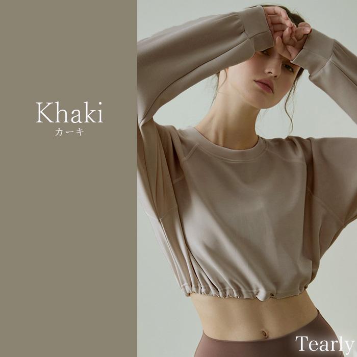 ヨガウェア トップス 長袖 ヨガ ピラティス ジム ヨガウエア レディース かわいい おしゃれ 体型カバー ショート丈 ホットヨガ フィットネス【EY080】[M便 1/1] |  | 18