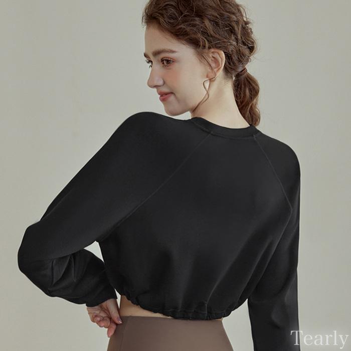 ヨガウェア トップス 長袖 ヨガ ピラティス ジム ヨガウエア レディース かわいい おしゃれ 体型カバー ショート丈 ホットヨガ フィットネス【EY080】[M便 1/1] |  | 20