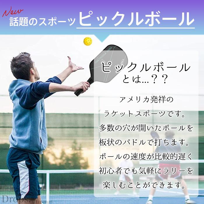 1本】ピックルボール パドル 単品 ラケット 初心者 中級者 上級者 持ち